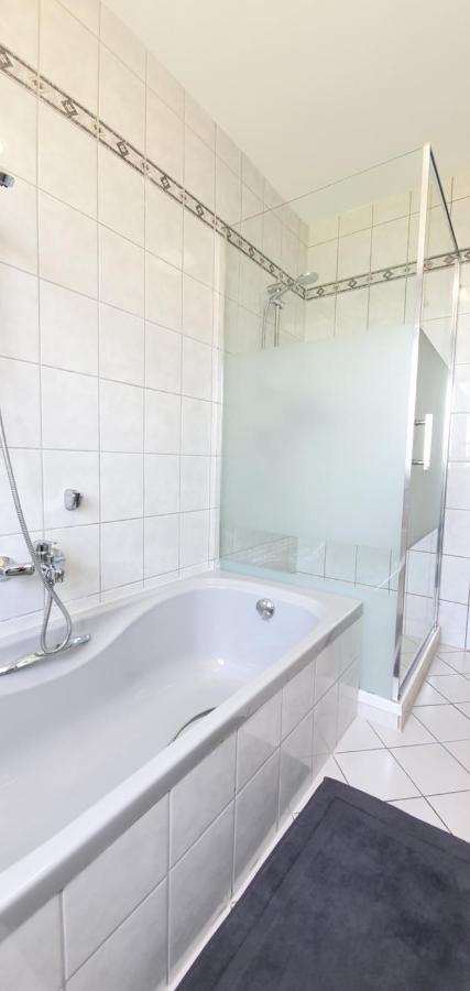 Moderne Ferienwohnung Mit Eigenem Garten Und Traumhaften Blick Wilhelmsthal Exterior foto